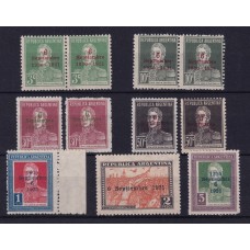 ARGENTINA 1931 GJ 696/9 SERIE COMPLETA DE ESTAMPILLAS NUEVAS CON GOMA U$ 112